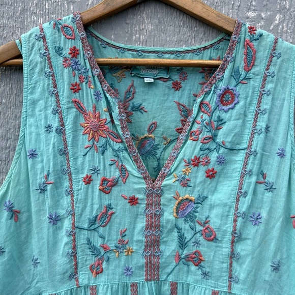 Johnny Was Bereginia Effortless Boho Tank Dress - SZ Medium Retail $290.00 boho - Picture 9 of 9